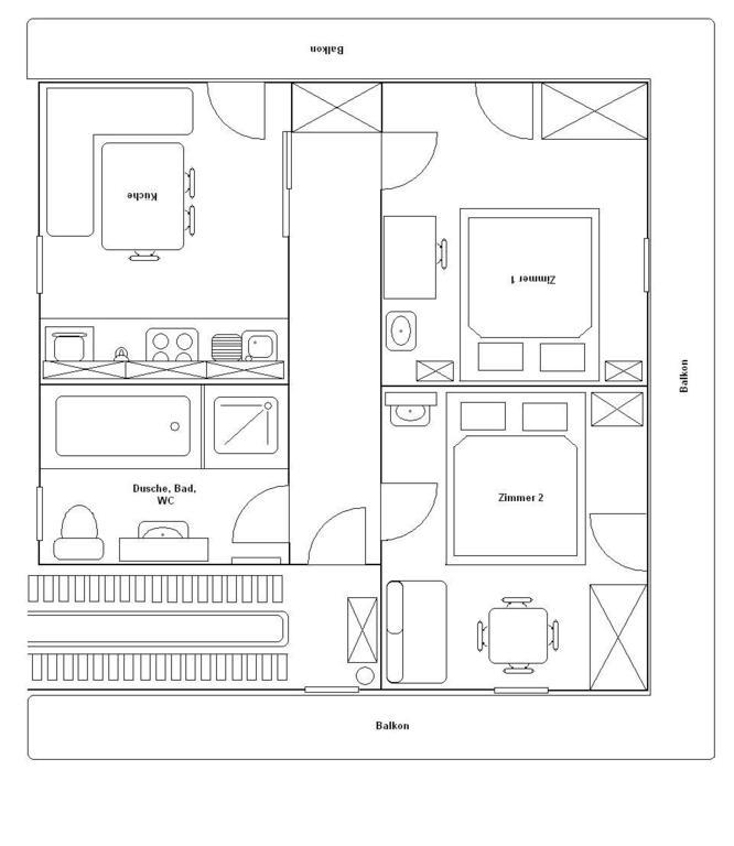 Apartment Hubert Praxmarer Fulpmes Kamer foto